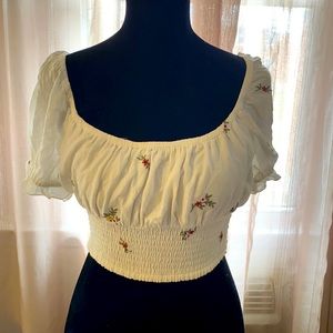 Floral Crop Top
